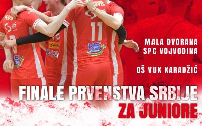 Finale Prvenstva Srbije za juniore u Novom Sadu