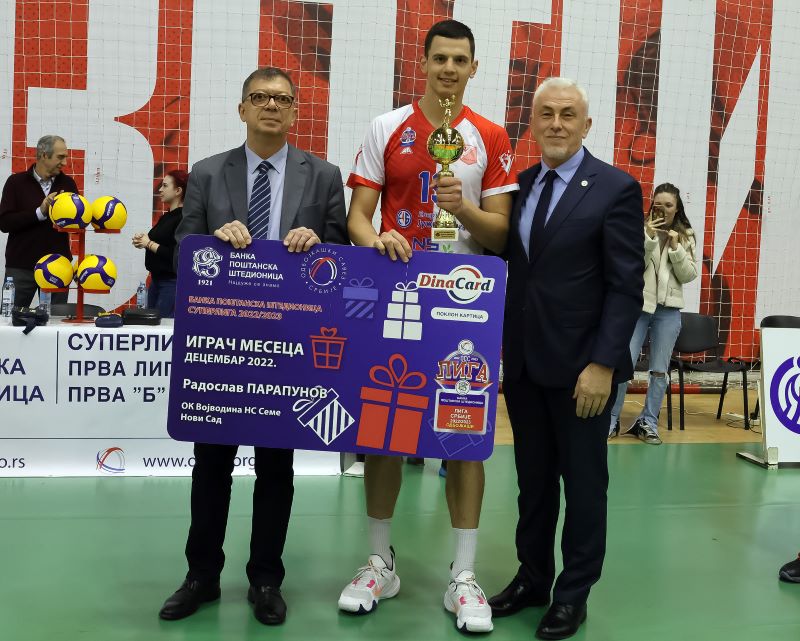 Šampion: Radoslav Parapunov MVP decembra
