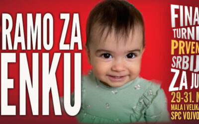 Završnica Prvenstva Srbije za juniore u Novom Sadu od 29. do 31. maja