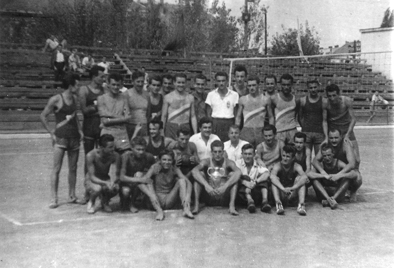 Prvo mesto u Vojvođanskoj ligi 1952.