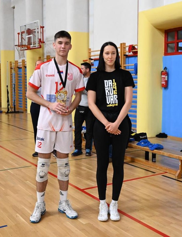 Voša prva u Daruvaru: Stefan Popić MVP